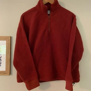 Everlane ReNew fleece half-zip